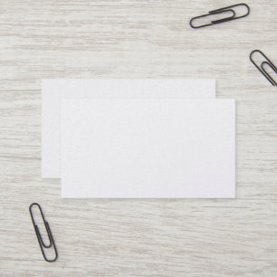 Premium Pearl Standard Business Card Visitenkarte