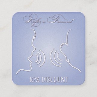 Premium Pearlescent 10% Rabatt für Sie und einen F Empfehlungskarte