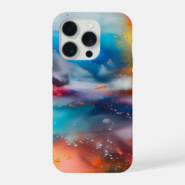 Premium Phone Sticker Collection iPhone 15 Pro Hülle (Rückseite)