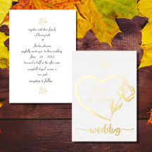Premium Real Gold Elegante Monogramm WEISSE Folie