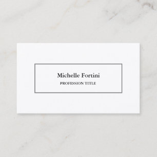 Premium Silk Elegant Schlicht Minimalistisch Visitenkarte