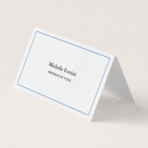 Premium Silk Elegant Schlicht Minimalistisch Visitenkarten