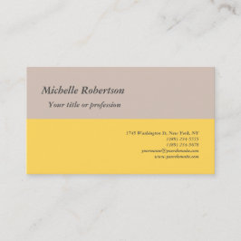 Premium Silke Schlicht Minimalistisch einfach Visitenkarte
