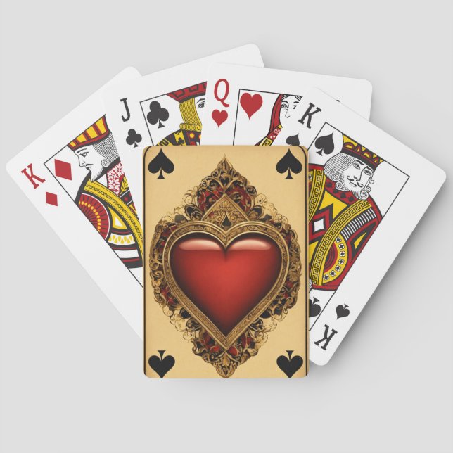 Premium-Spielkarten für aufdeckende Spieler Spielkarten (Rückseite)
