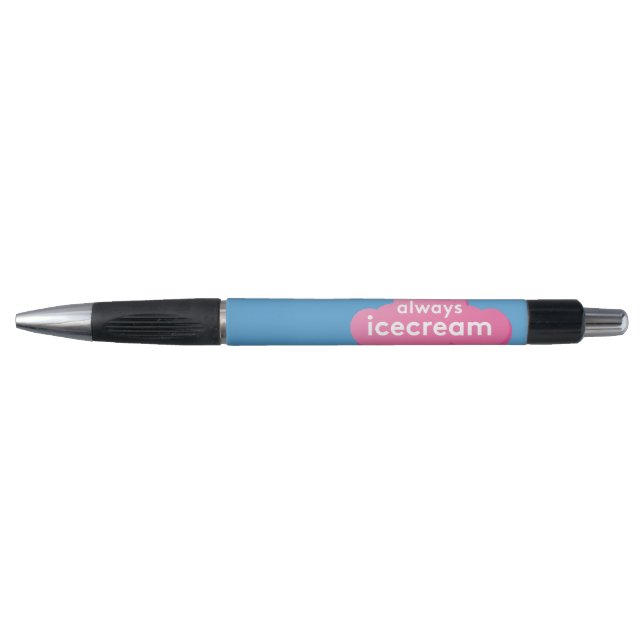 Premium-stets Icecreme-Injektor Kugelschreiber (Vorderseite)