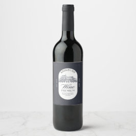 Premium Vintag Wine Flaschen Etiketten