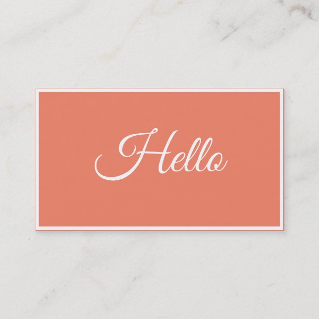 Premium Visitenkarte (Vorderseite)