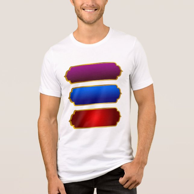 Premium White Cotton T - Shirt für Männer (Vorderseite)
