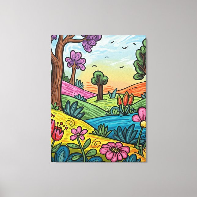 Premium Wrapped Canvas 30" x 40" Leinwanddruck (Vorderseite)