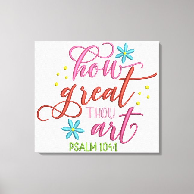 Premium Wrapped Canvas (Glanz) Leinwanddruck (Vorderseite)