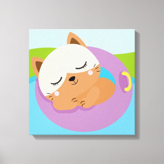 Premium Wrapped Canvas (Glanz) Leinwanddruck (Vorderseite)