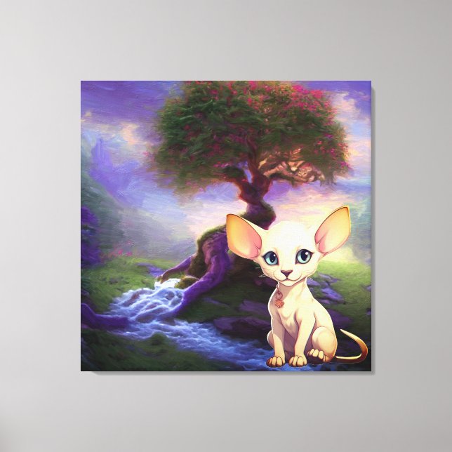 Premium Wrapped Canvas (Glanz) Leinwanddruck (Vorderseite)