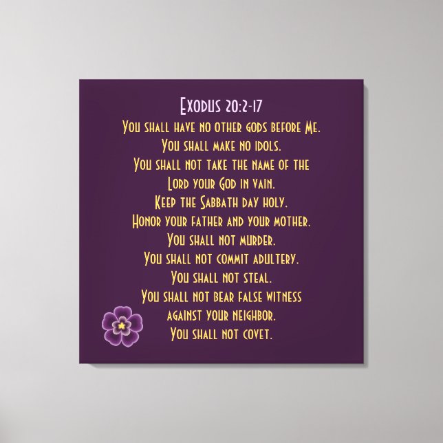 Premium Wrapped Canvas (Glanz) Leinwanddruck (Vorderseite)