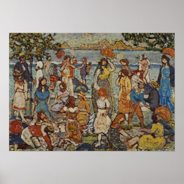 Prendergast - Der Strand Poster (Vorne)