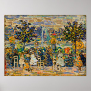 Prendergast - Im Luxembourg-Garten Poster