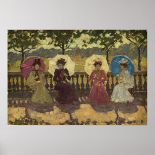 Prendergast - Im Park Paris Poster