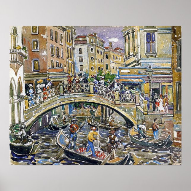 Prendergast - Kanal 1912 Poster (Vorne)