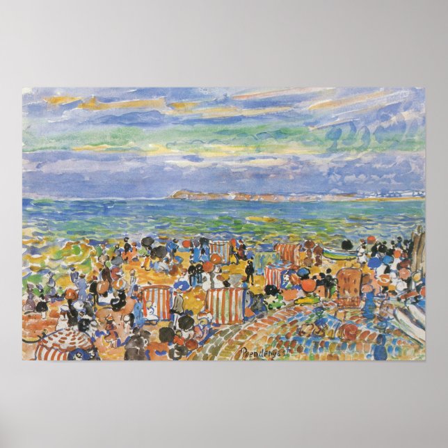 Prendergast - St. Malo 1907 Poster (Vorne)