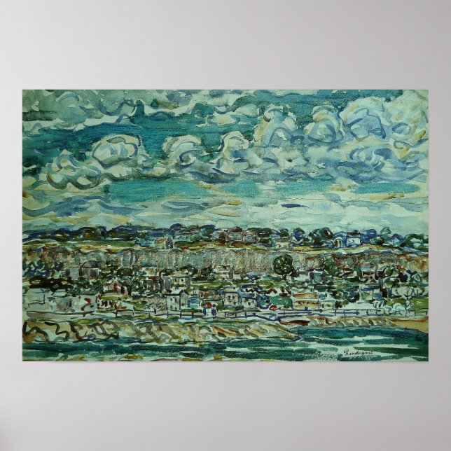 Prendergast - St. Malo 1907 Poster (Vorne)