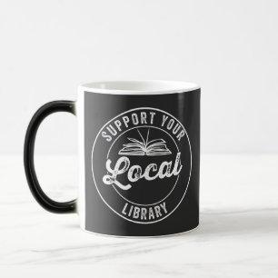 prendre en charge votre tasse de café de la biblio