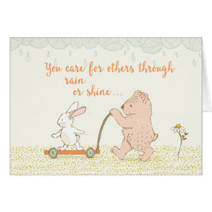 Prendre soin des autres, Ours & Lapin