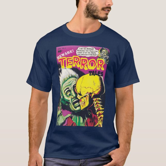 Prenez garde du T-shirt des contes #6 de terreur (Devant)