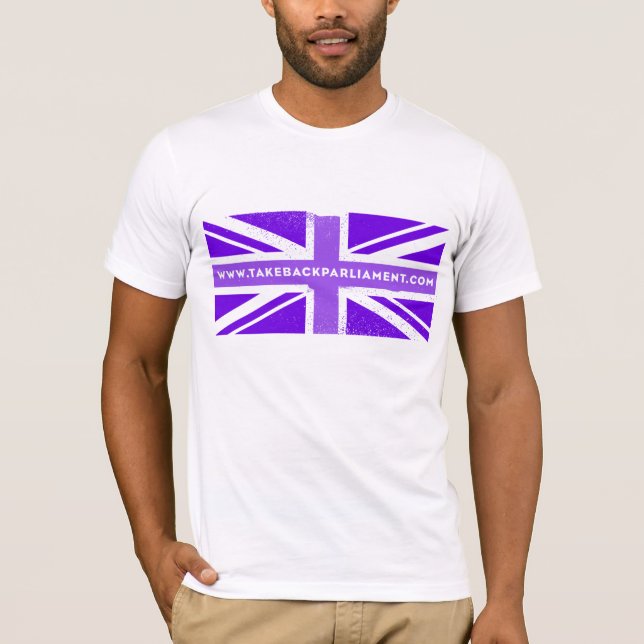 Prenez-le diminuent de retour, le T-shirt blanc (Devant)