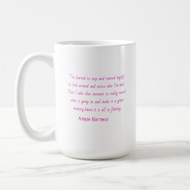 Prenez un moment créent la tasse de Twangels de (Gauche)