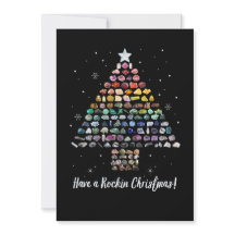 Prenez un Noël Rockin ! Carte Arbre Crystal Gems