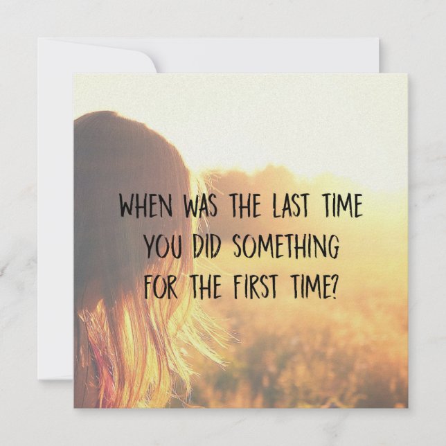 PRENEZ UNE carte 5,25 x 5,25 (Devant)