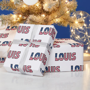 Prénom Nom US Papier cadeau