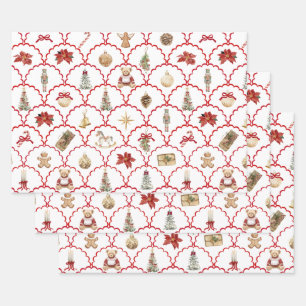 Prepaid Christmas Geschenkpapier Set