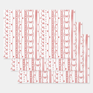 Prepaid Christmas Geschenkpapier Set