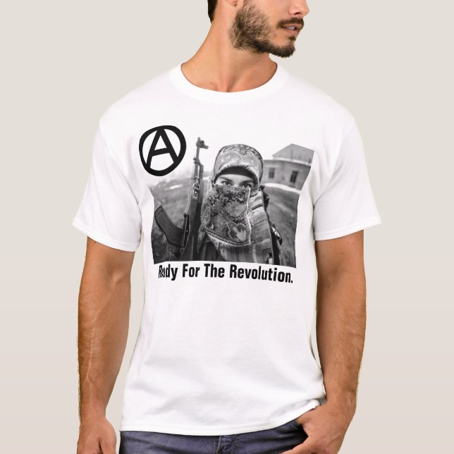 préparez pour le T-shirt de révolution (Devant)