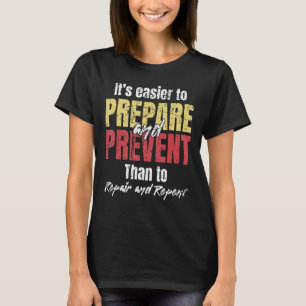 Prepper Survivalist und Bushcrafting-Produkte quot T-Shirt