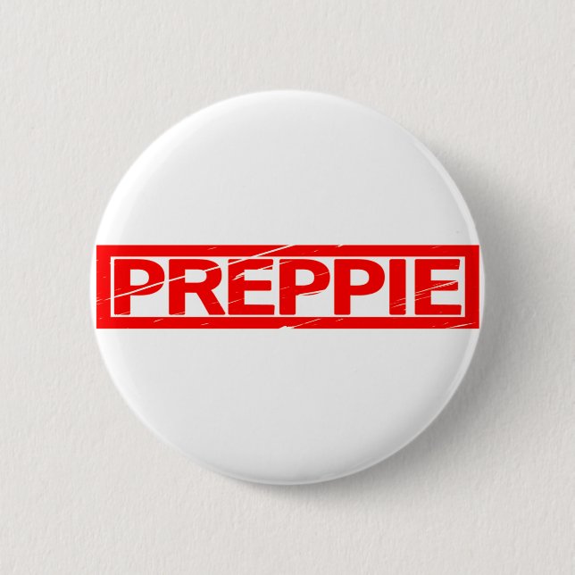 Preppie-Briefmarke Button (Vorderseite)