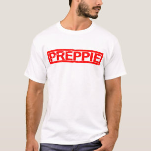 Preppie-Briefmarke T-Shirt