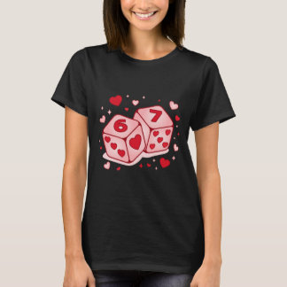 Preppy 67 Six Seven Valentins-T-Shirt – Lustige Wü T-Shirt