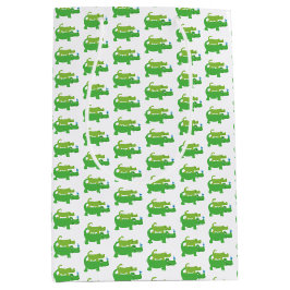Preppy Alligator Green Crocodile Party Bag Mittlere Geschenktüte