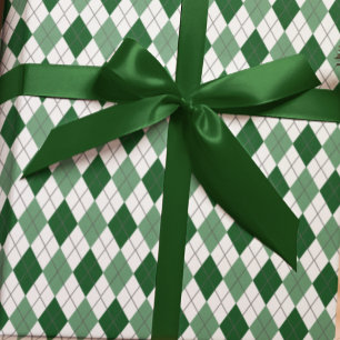 Preppy Argyle Geschenkpapier