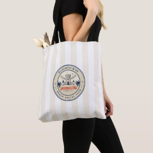 Preppy Beach Social Club Junggesellinnen-Wochenend Tasche