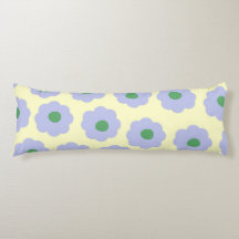Preppy Blue Green Floral Einfaches Blume Muster