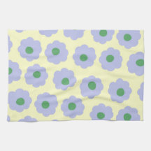 Preppy Blue Green Niedlich Hippie Blume Muster
