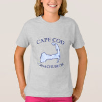 Preppy Blue Striped Cape Cod Girl