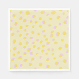 Preppy Cheetah Print Serviette