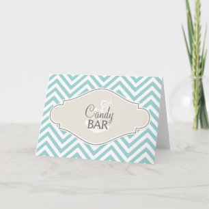 Preppy Chevron Stripe Modern Monogramme Nom