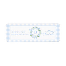 Preppy Chinoiserie Ginger Jar Bows Wreath