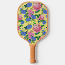 Preppy Chinoiserie Pickleball Paddle