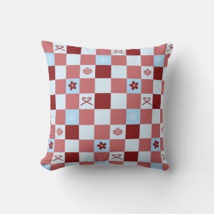 Preppy Christmas Karo Kissen
