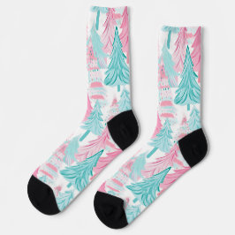 Preppy Christmas Socken